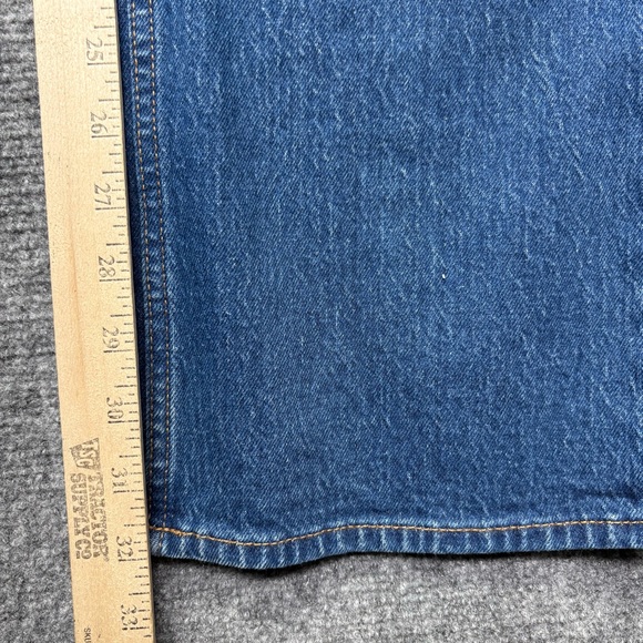 Abercrombie Fitch Jeans Womens 26 Long Blue 90's Relaxed High Rise Curve Love - Picture 9 of 13